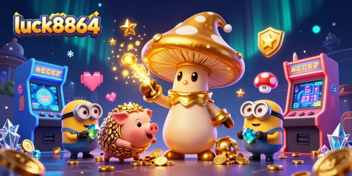 Engage with luck8864 to explore a magical casino realm filled with treasures, gold, and excitement.