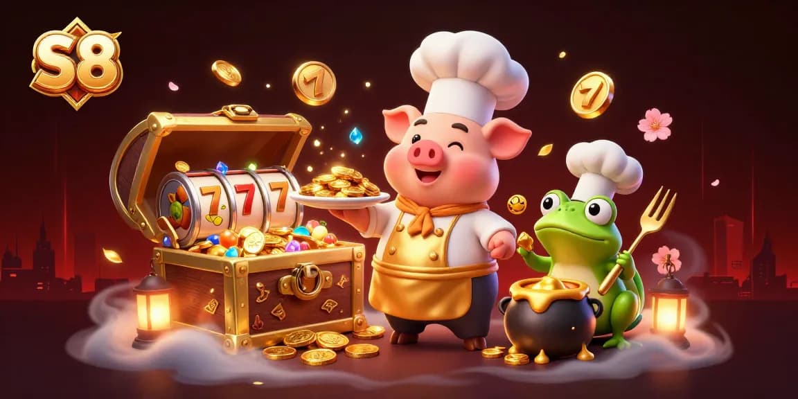 Experience thrilling jackpots and slots at S8 with exciting winnings and vibrant visuals.