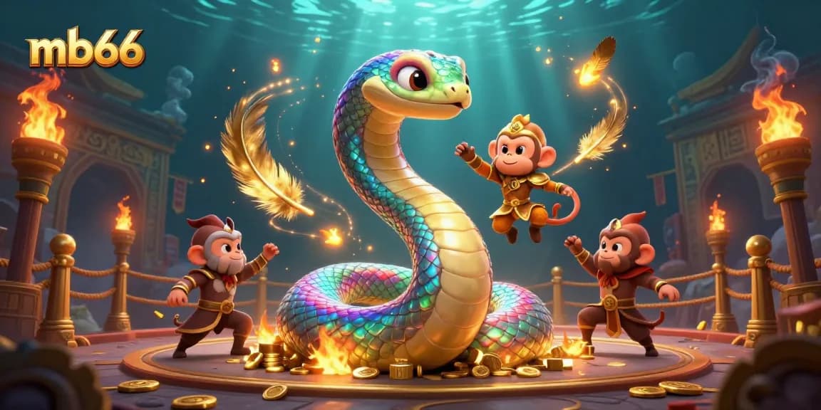Spin and win with mb66's exciting gambling elements in a vivid casino scene.