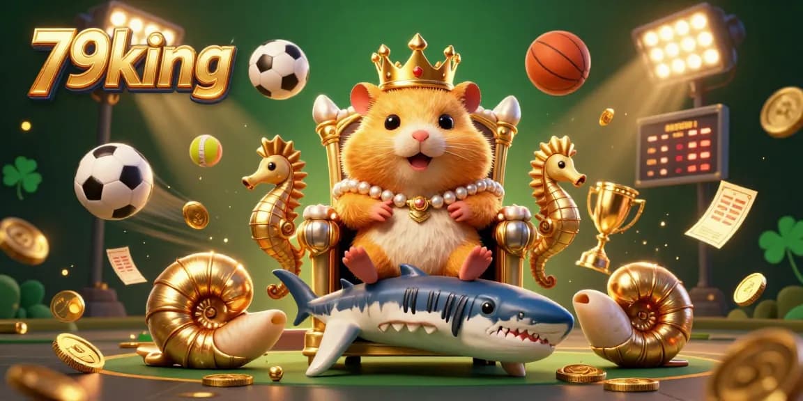 79king captures the thrill of sports betting with a fierce hamster king and dynamic gaming elements.