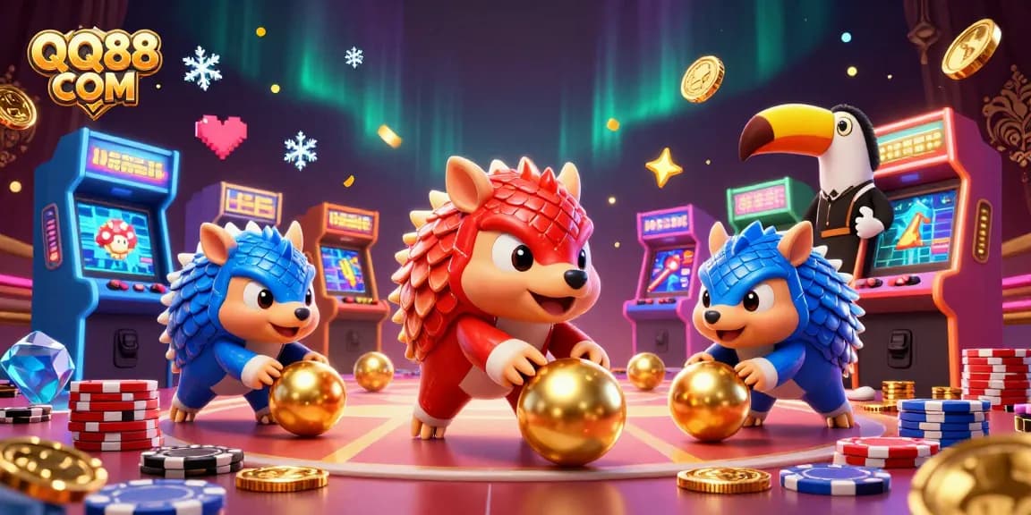 Engage in thrilling gameplay at QQ88 COM with dynamic casino adventures featuring interactive pangolins.