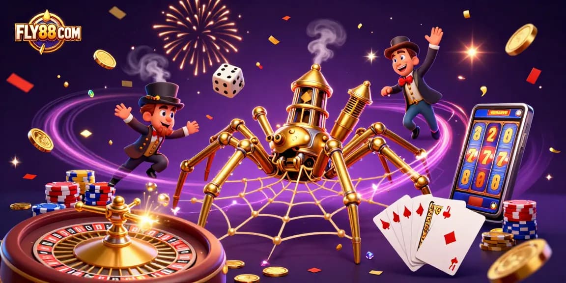 FLY88COM inspires thrilling wins with dynamic gaming in a vibrant, entertaining casino scene.