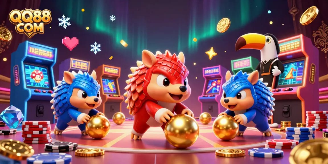 Engage in thrilling gameplay at QQ88 COM with dynamic casino adventures featuring interactive pangolins.