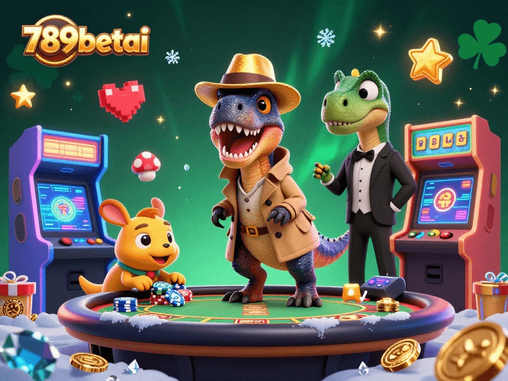 Experience thrilling gameplay at 789betai with vibrant characters and unique casino elements.