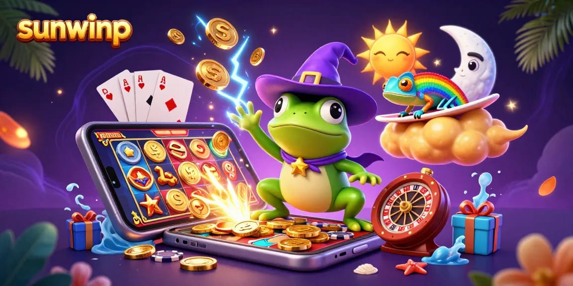 Play to win exciting rewards with sunwinp's vibrant casino scene full of fun elements.