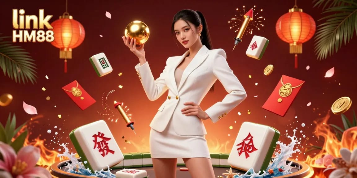 Spin the roulette ball with link HM88 in a vibrant, luxurious casino atmosphere.