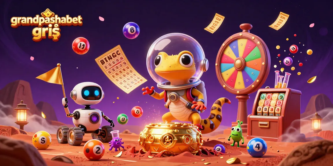 Experience grandpashabet giriş and discover vibrant gaming elements in an imaginative Martian casino.