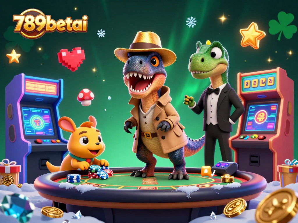 Experience thrilling gameplay at 789betai with vibrant characters and unique casino elements.