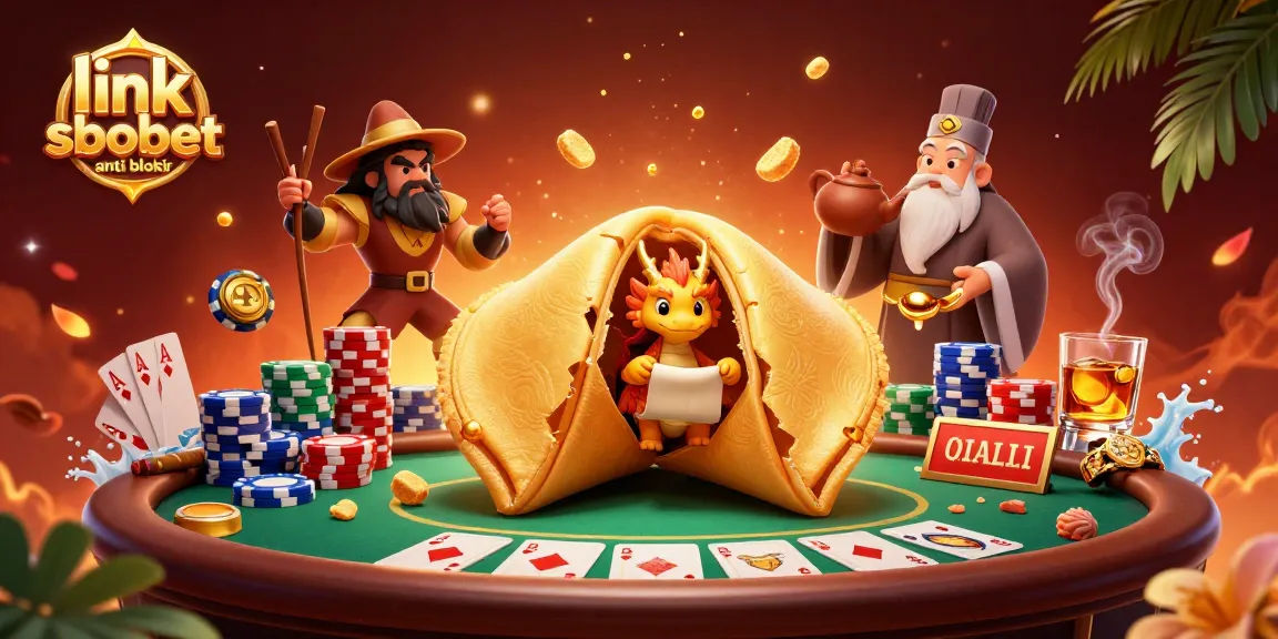 Bet on link sbobet anti blokir with dynamic fortunes and poker excitement in a rich 3D scene.