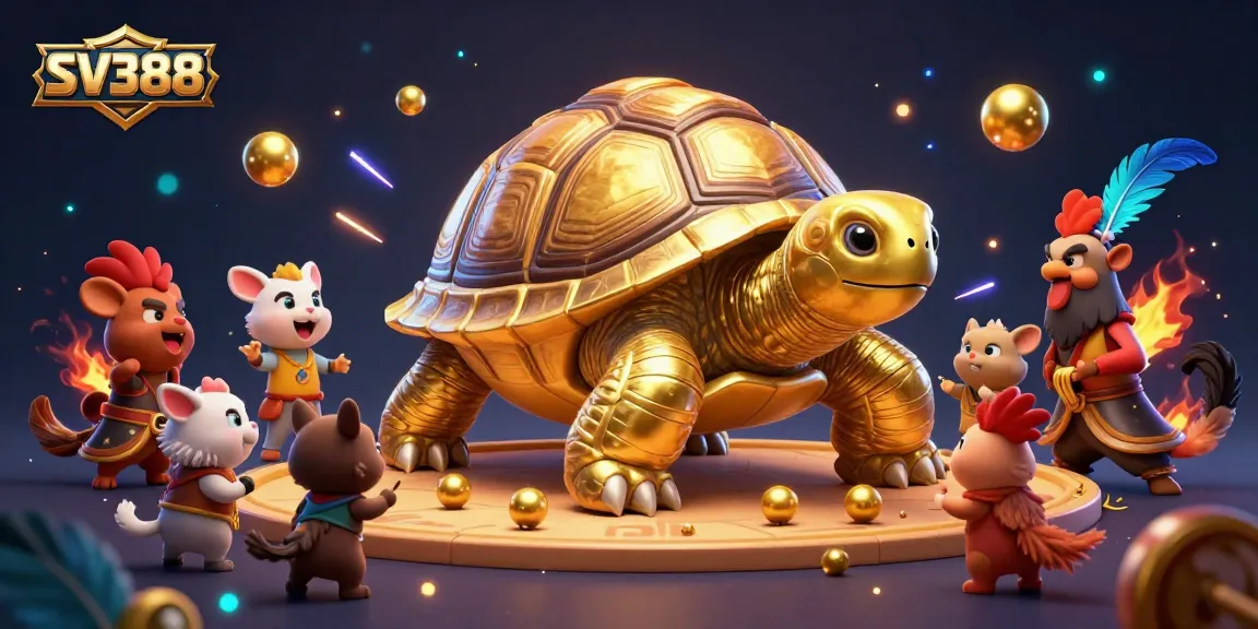 Experience the thrill of cockfighting at SV388 with an exciting arena atmosphere and vibrant characters.