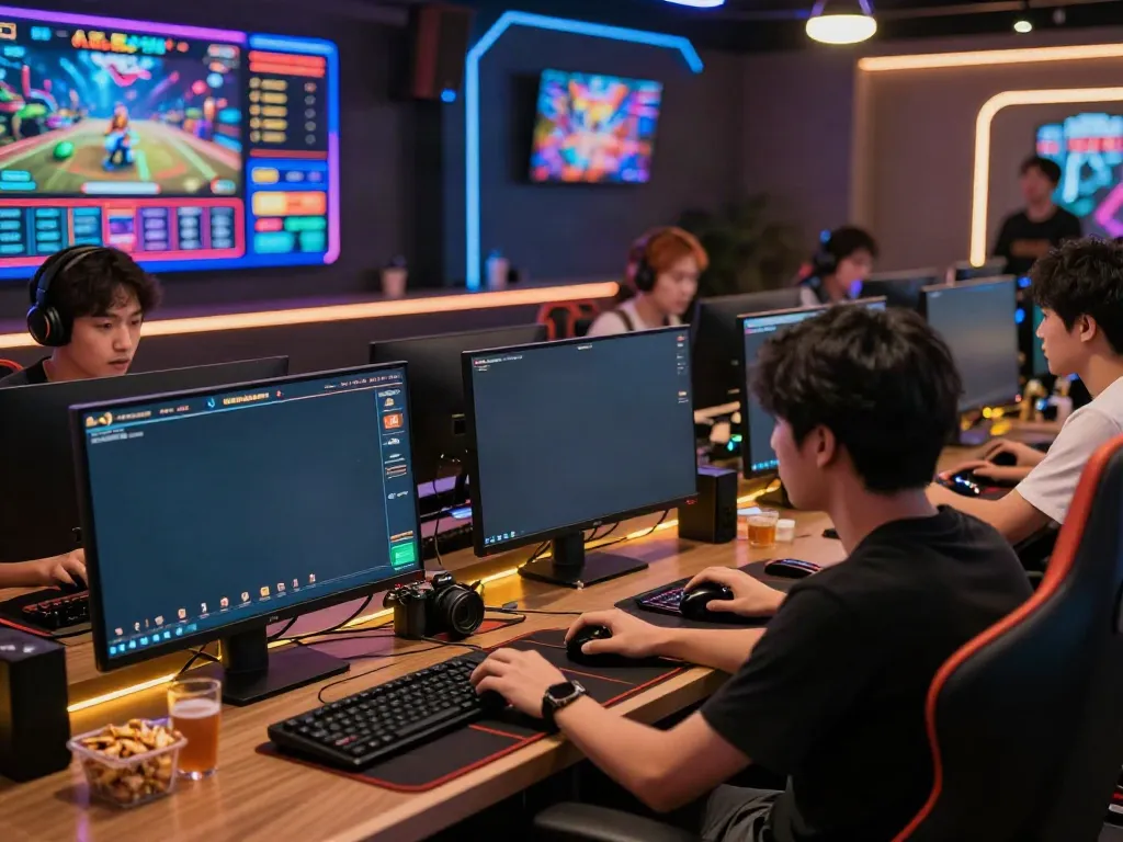 Exciting online gaming scene showcasing players engaging with tx88com platforms.