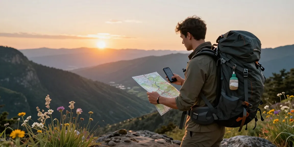 Traveler overlooking scenic mountains during sunset while exploring 88m.com.