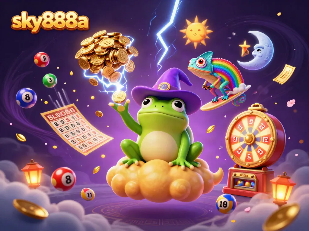 Engage with sky888a and experience a vibrant 3D casino atmosphere bursting with luck and golden prizes.