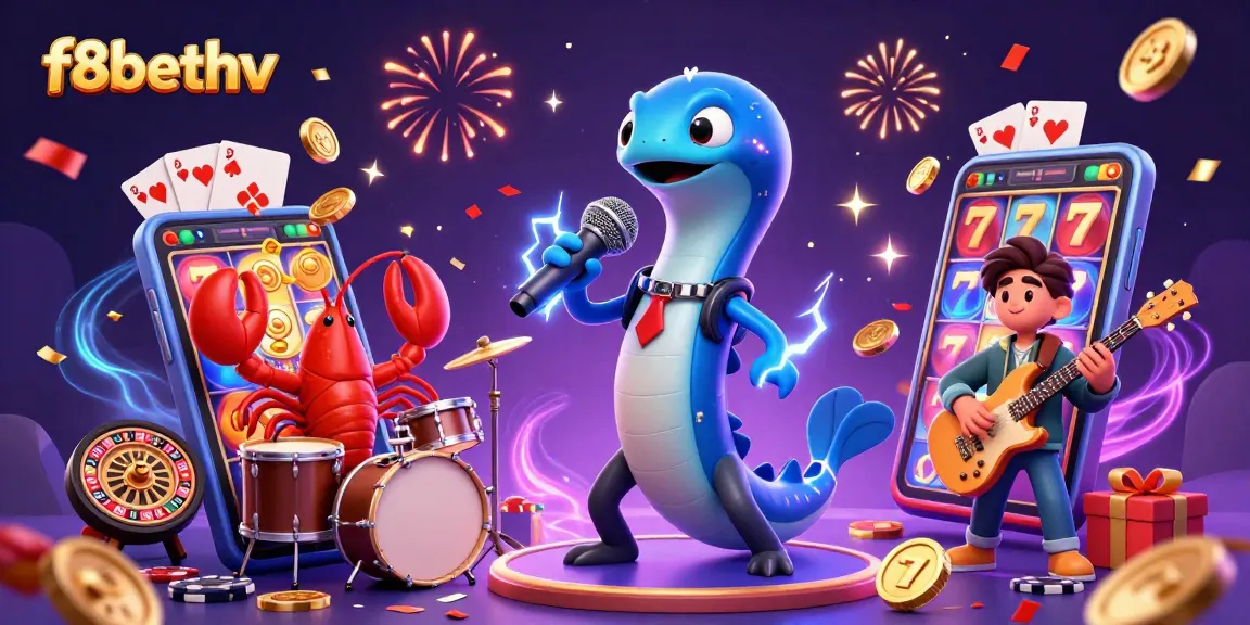Engage with f8bethv as the electric eel DJ ignites the underwater casino experience with vibrant games.