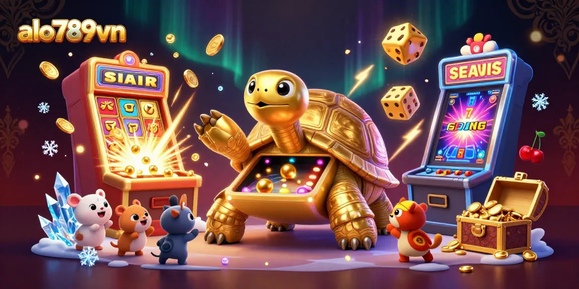Experience excitement with ALO789VN's vibrant casino scene featuring dynamic gaming elements.