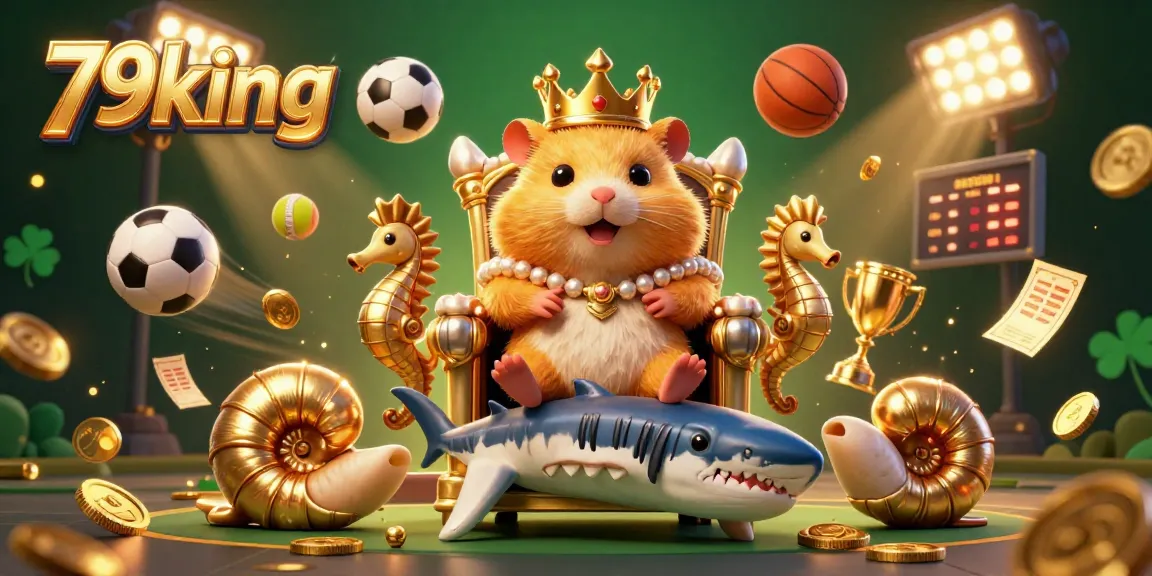 79king captures the thrill of sports betting with a fierce hamster king and dynamic gaming elements.
