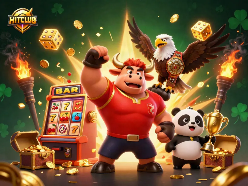 Win big with HITCLUB's exciting slot machine action, vibrant jackpot and gaming elements