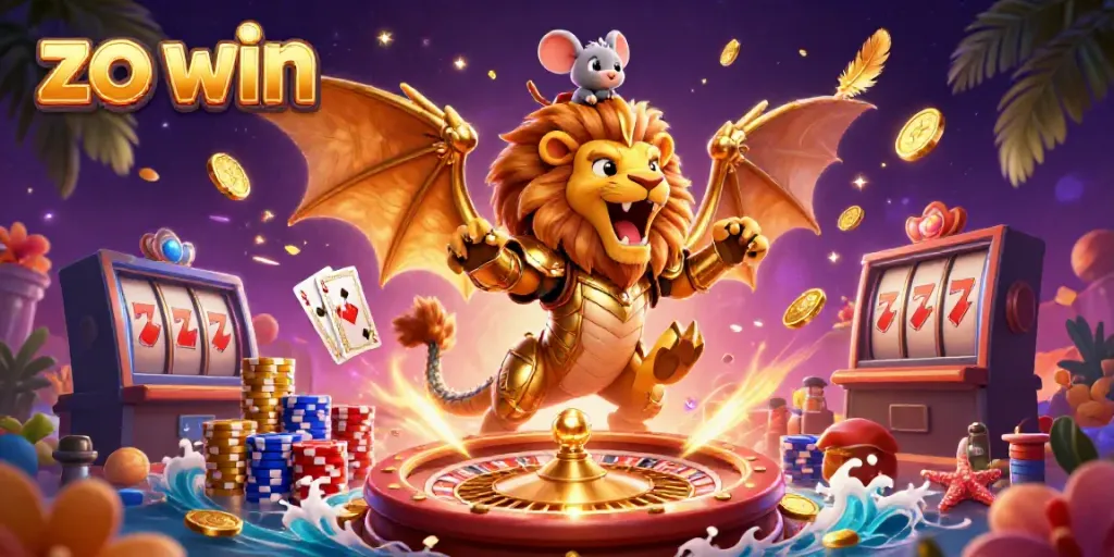 Experience thrilling gameplay with zo win in this high-energy casino scene.