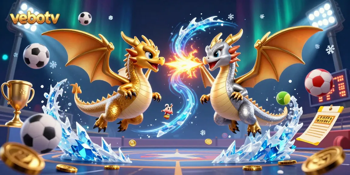Experience exciting betting with vebotv in this dynamic sports and gaming illustration.