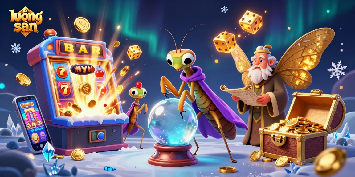 Experience thrilling lương sơn gaming with captivating slot machine elements and dynamic illustrations