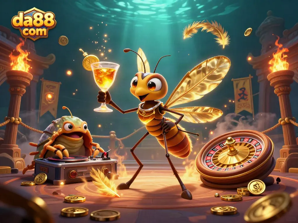 Engage in thrilling games at da88 com with vibrant casino visuals and exciting gaming elements.
