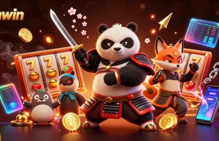 Experience thrilling jackpots at Sunwin with 3D slot reels, samurai panda, and more!