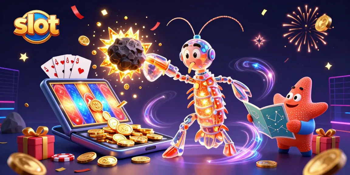 Menangkan slot dengan gambar menakjubkan dari karakter 3D beraksi di kasino virtual.