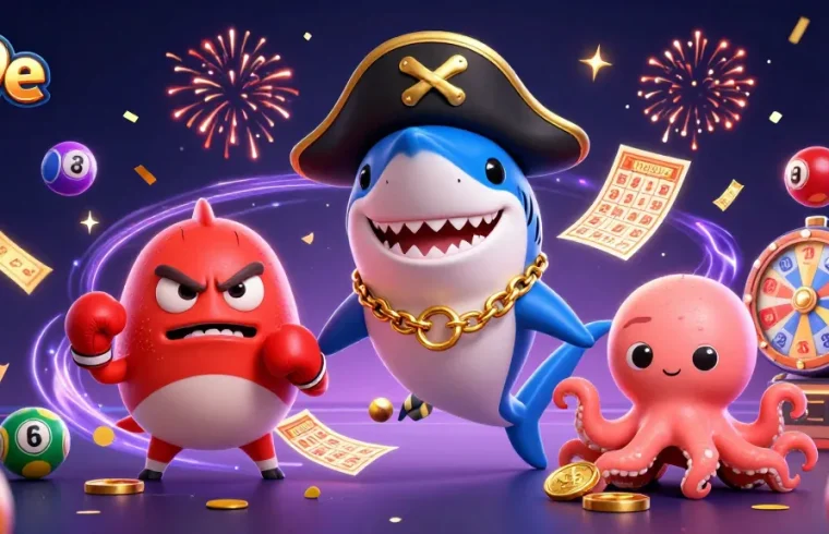 Join the excitement at 89e with vibrant characters and dynamic gaming elements in a colorful casino scene.
