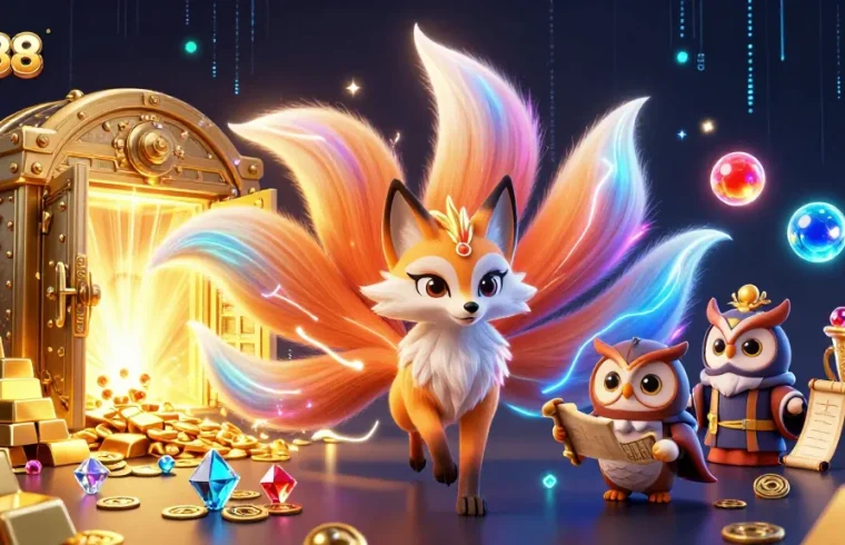 Experience dynamic thrills at VK88 with vibrant gambling elements and enchanting characters.
