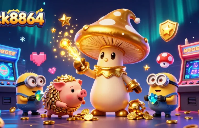 Engage with luck8864 to explore a magical casino realm filled with treasures, gold, and excitement.