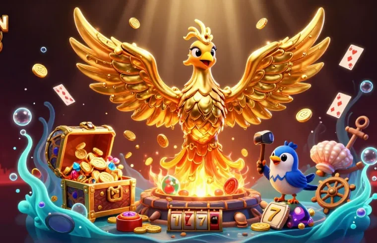 Experience thrilling gameplay at OPEN 88 with vibrant casino-themed visuals and engaging elements.
